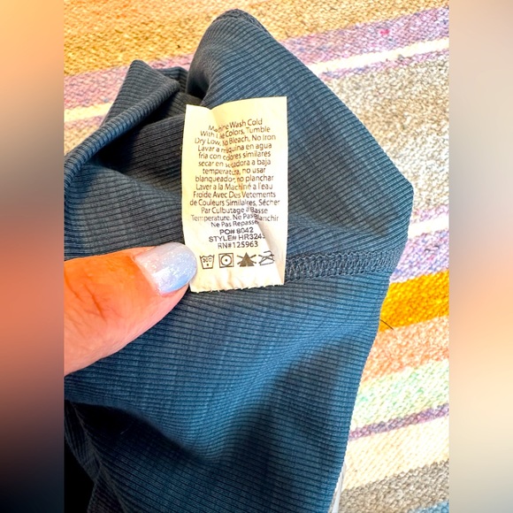 Beyond Yoga Heather Ribbed high waisted midi leggings - Picture 4 of 7